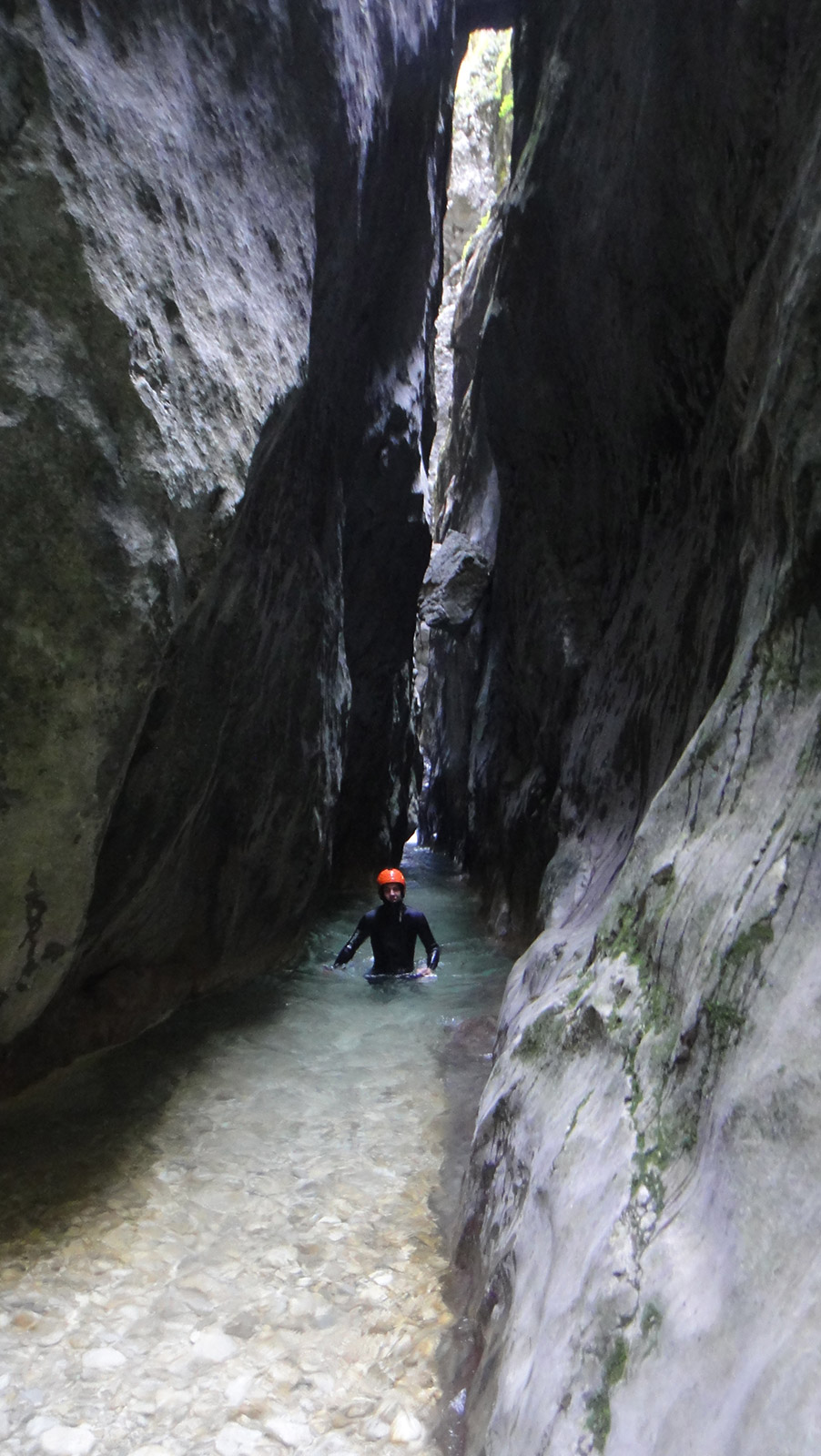 Canyoning in Nevidio, Montenegro - wikimedia - Author:  Stolbovsky